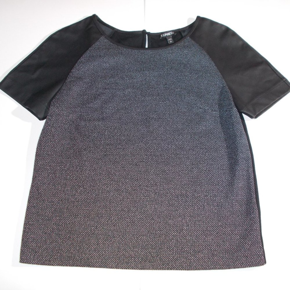 EXPRESS Top Short Sleeve Size S Petite EUC